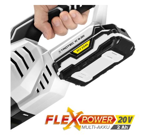 Aspiradora inalámbrica VC 10-20V | Trotec